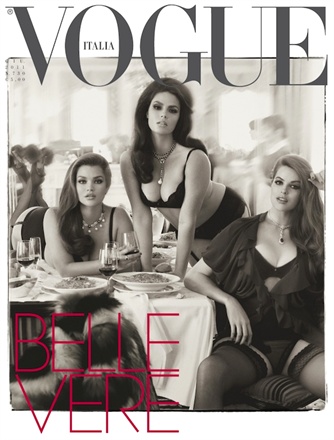 Capa da Vogue Itália